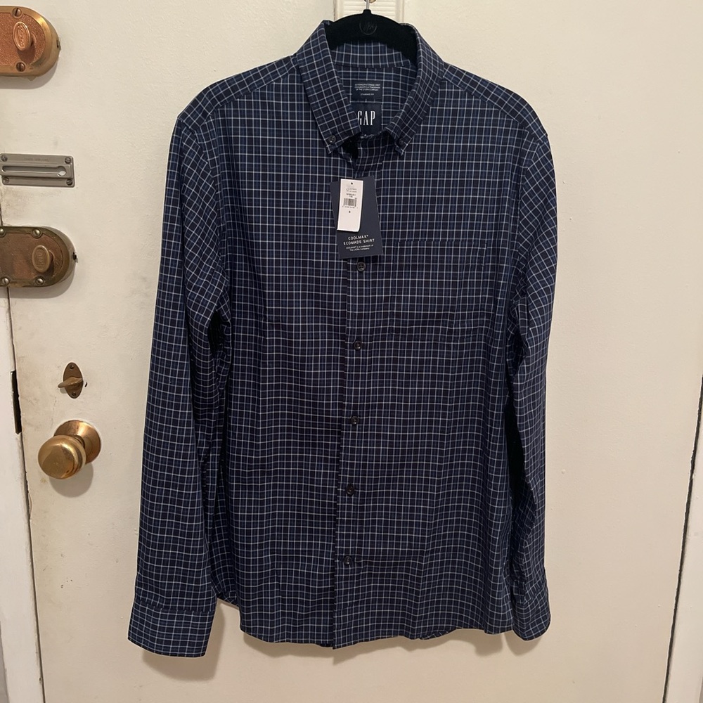 GAP Men’s All-Day Poplin Shirt | Sz. S | NWT